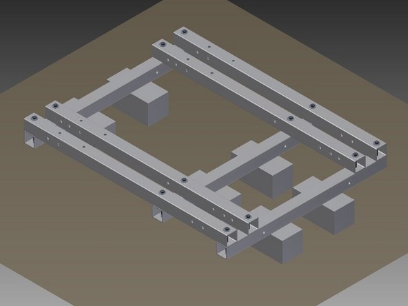 Bolt Lower Frame together.