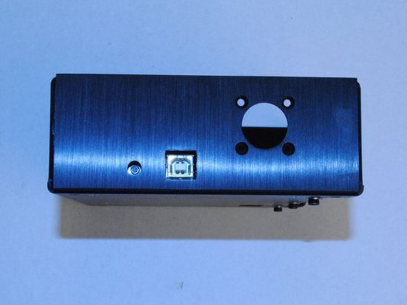 Make sure the USB plug lines up with the hole in the case.