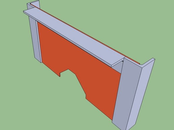 Note: the shape shown is centered.