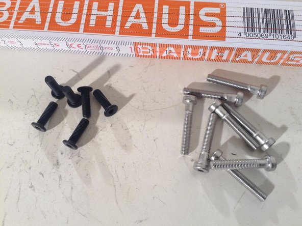 [8] screw DIN7984-like, low, M5x30