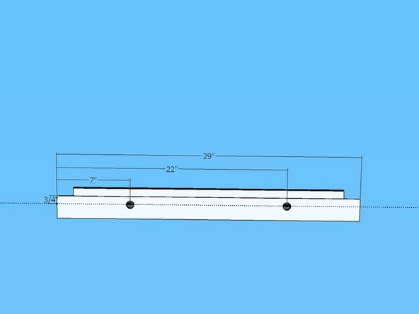 DON'T PUNCH THEM! They will be mag-drilled later