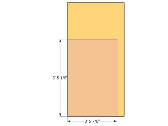 Interior sheathing for module 8a