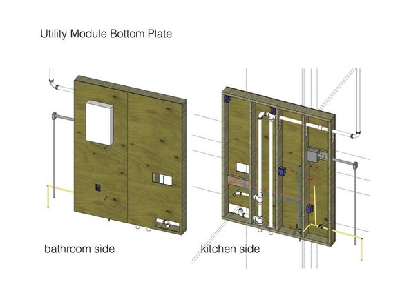 Building the Microhouse Utility Module Frame