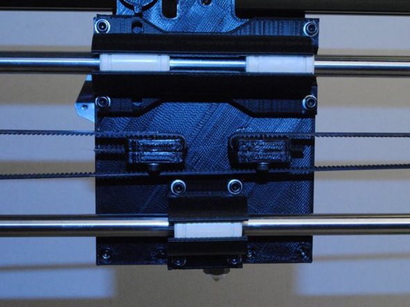 INSTALL THE X BELT (continued)