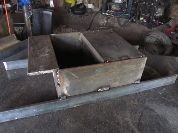 Weld short lengths at a time and jump around a lot to minimize warping.