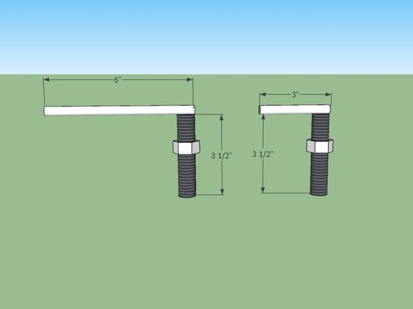 One is for the main frame, and one goes in the primary arms.