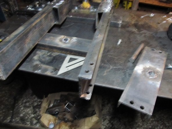 Replace the crossmembers and the cylinder.