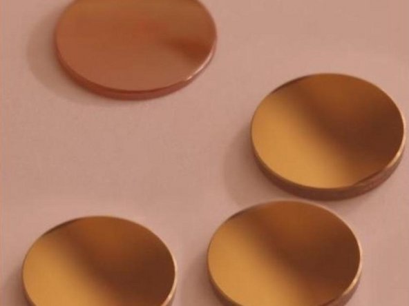 Lens - set of 4 - not opened so they are not contaminated. See picture from website - http://store.lasersaur.com/index.php?rou... .