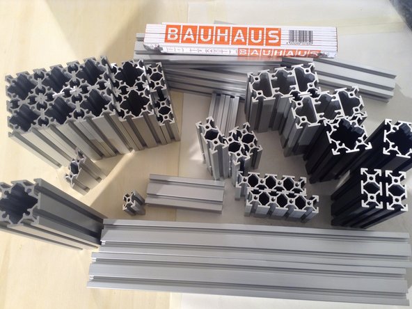 [2] extrusion 2040, 1130mm