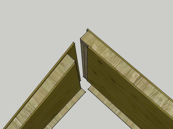 The first image shows the north-west corner.