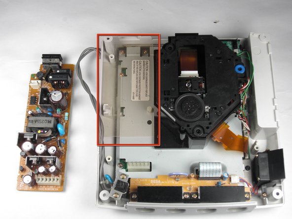Sega Dreamcast Logic Board Removal: step 8, image 1 of 1