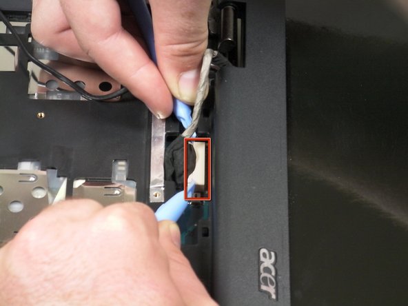 Acer Aspire 5100 LCD Monitor Replacement: step 5, image 2 of 2