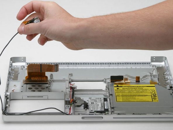 PowerBook G4 Aluminum 15" 1-1.5 GHz RJ-11 Board Replacement: step 53, image 1 of 1