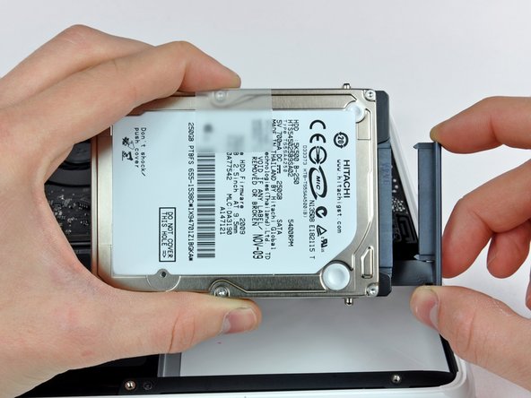 MacBook Unibody Model A1342 Hard Drive Replacement: step 7, image 2 of 2