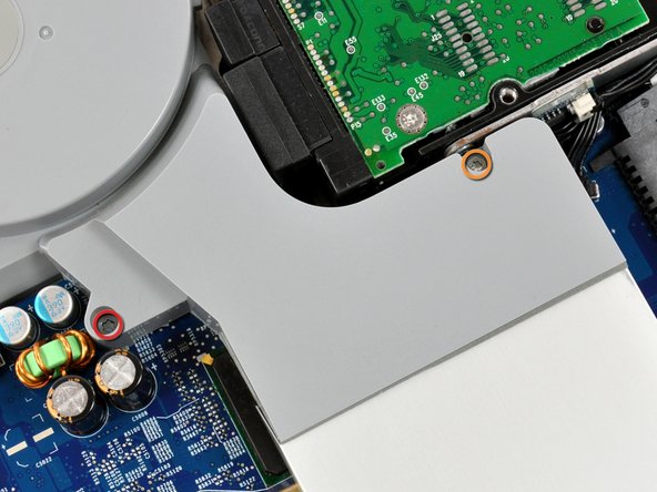 iMac G5 20" Model A1076 Right Fan Replacement: step 3, image 1 of 1