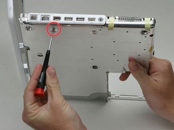 iBook G3 12" IO Bezel Replacement: step 35, image 1 of 1