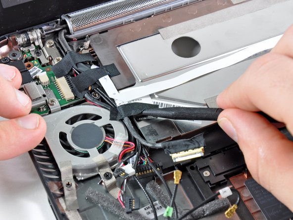 HP Mini 1000 Lower Case Replacement: step 40, image 1 of 1