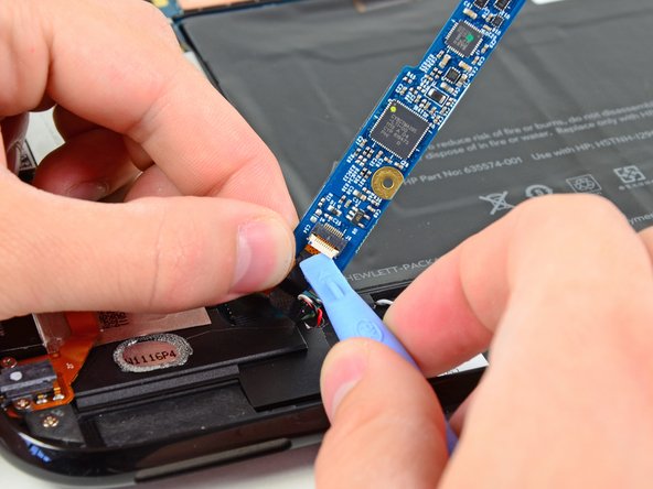 HP TouchPad Digitizer Control Board Replacement: step 13, image 1 of 2