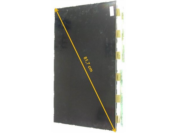 Samsung UE32H6470SSXZG TV set, Removal of Liquid Crystal Display (LCD): step 6, image 1 of 1