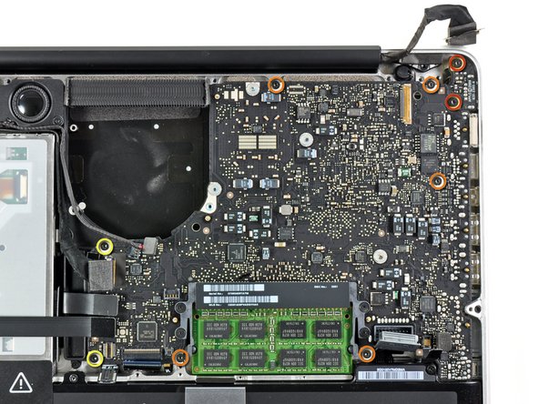 MacBook Pro 13" Unibody Mid 2010 Microphone Replacement: step 17, image 1 of 1