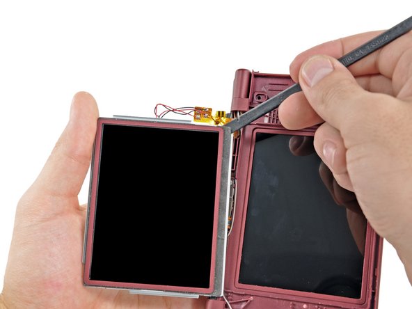 Nintendo DSi XL Upper Screen Replacement: step 13, image 1 of 2
