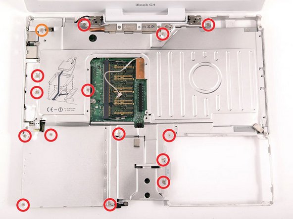 iBook G4 12" 800 MHz-1.2 GHz Logic Board Replacement: step 34, image 1 of 1