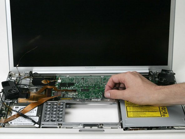 PowerBook G4 Aluminum 17" 1-1.67 GHz Speakers Replacement: step 22, image 1 of 1