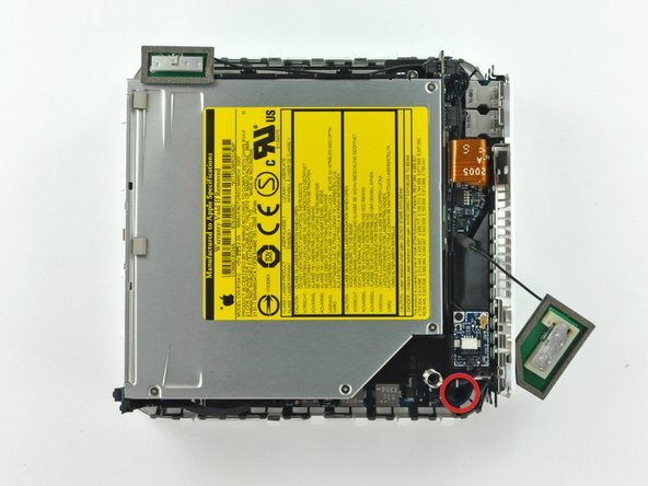 Mac mini Model A1176 Speaker Replacement: step 10, image 1 of 2