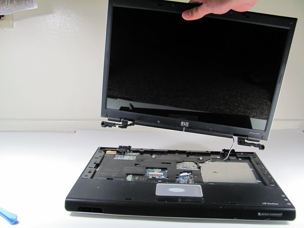 HP Pavilion dv5000 Screen Replacement: step 16, image 2 of 2