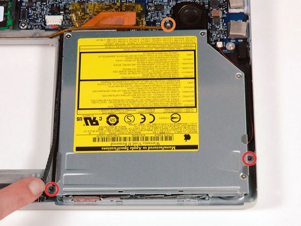 MacBook Pro 17" Models A1151 A1212 A1229 and A1261 Right Speaker Replacement: step 12, image 1 of 1