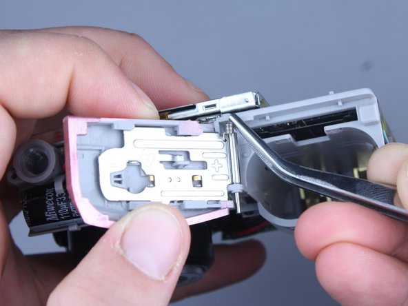 Kodak Easyshare C813 Battery Door Replacement: step 14, image 2 of 3