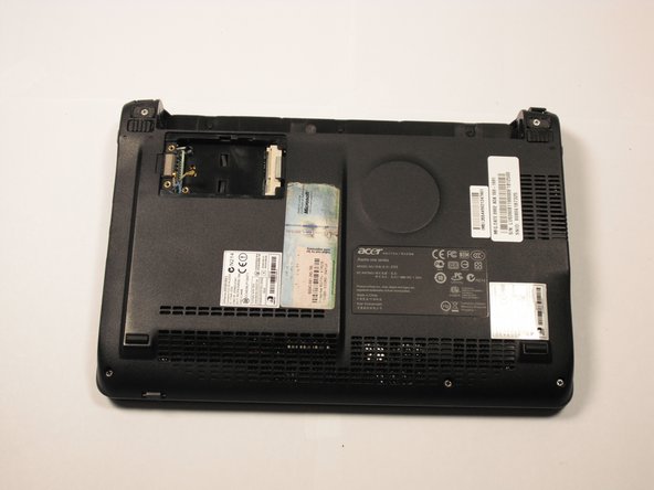 Acer Aspire One ZG5 Fan Replacement: step 13, image 1 of 1