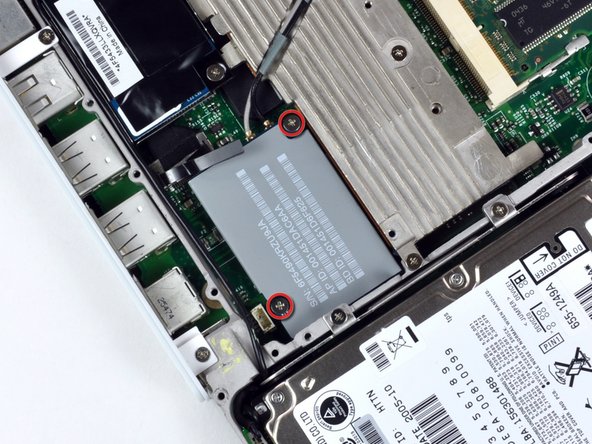 iBook G4 14" 1.42 GHz AirPort Extreme Card Replacement: step 31, image 1 of 1