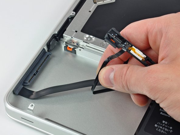 MacBook Pro 13" Unibody Mid 2009 Hard Drive Cable Replacement: step 9, image 2 of 2