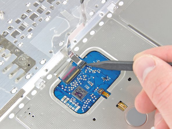 MacBook Core 2 Duo Upper Case Cable Replacement: step 24, image 2 of 2