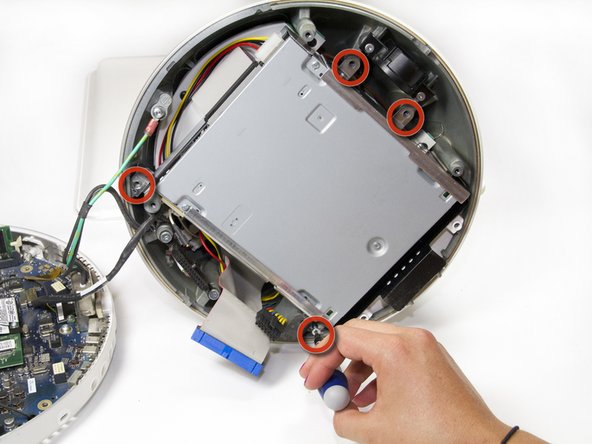 iMac G4 15" 700 MHz EMC 1873 Hard Drive Replacement: step 10, image 1 of 1