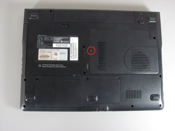 Gateway SA1 RAM Replacement: step 3, image 1 of 2