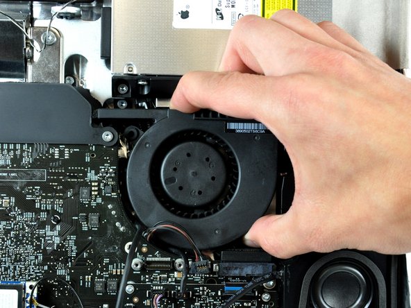 iMac Intel 20" EMC 2266 Optical Drive Fan Replacement: step 12, image 1 of 1