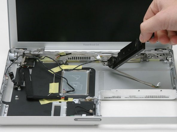 PowerBook G4 Aluminum 12" 1-1.5 GHz Antenna Board and Cables Replacement: step 58, image 1 of 1