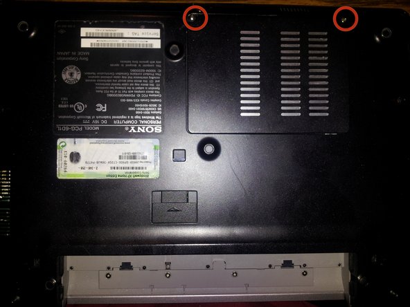 Sony Vaio VGN-FW21Z Power Adapter Replacement: step 7, image 1 of 1