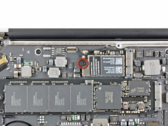 MacBook Air 13" Late 2010 AirPort/Bluetooth Card Replacement: step 5, image 1 of 1