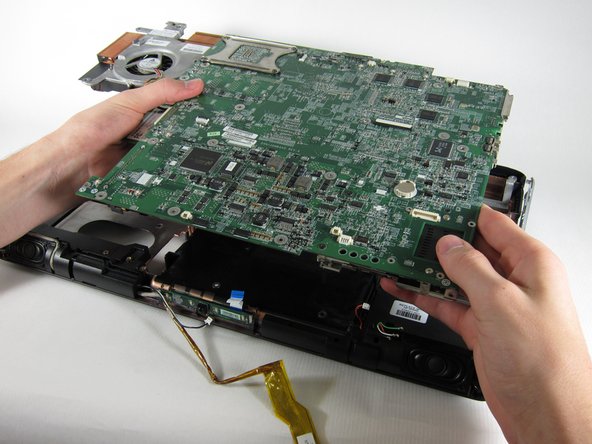 HP Pavilion zd8000 Base Fans Replacement: step 51, image 2 of 2