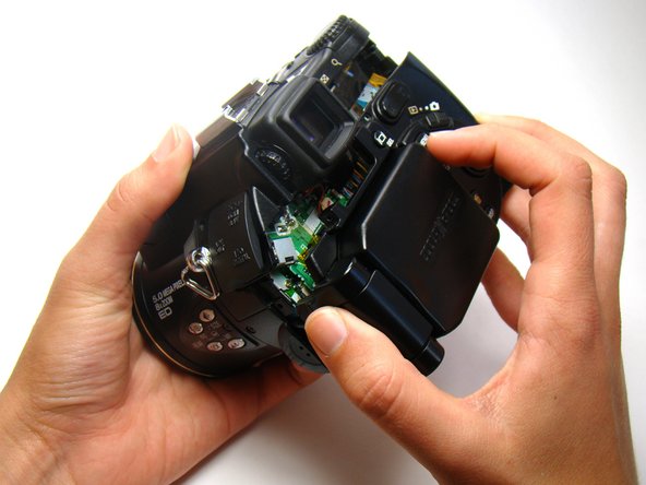 Nikon Coolpix E5700 Viewfinder Replacement: step 7, image 1 of 2