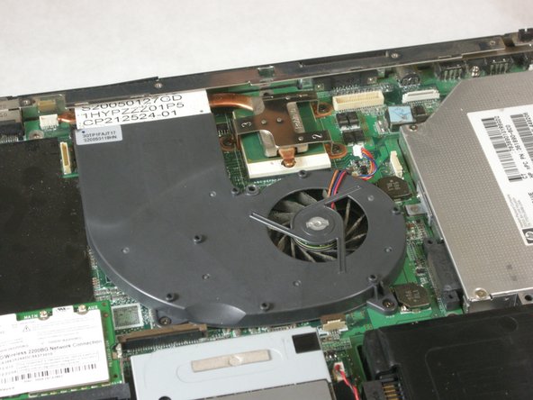 Fujitsu LifeBook N3510 Fan Replacement: step 13, image 3 of 3
