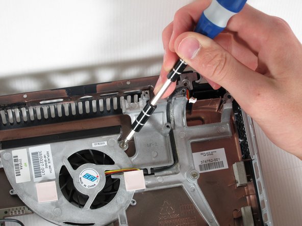 HP Pavilion zd8000 Base Fans Replacement: step 52, image 2 of 2