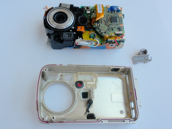 Olympus Stylus 410 Flash Replacement: step 13, image 2 of 3