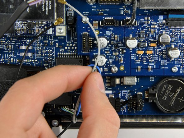 iMac Intel 20" EMC 2133 and 2210 Audio Board Replacement: step 15, image 2 of 2