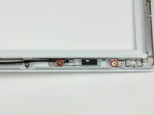 iBook G3 12" Front Display Bezel Replacement: step 67, image 1 of 2