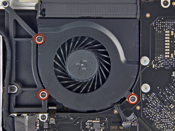 MacBook Pro 15" Unibody 2.53 GHz Mid 2009 Fan Replacement: step 4, image 1 of 1