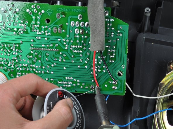 Casio CTK-501 Battery Connection Replacement: step 8, image 1 of 1